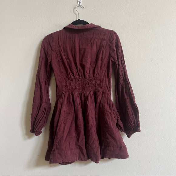 Free People Liesel Mini In Rum Raisin - Picture 5 of 5